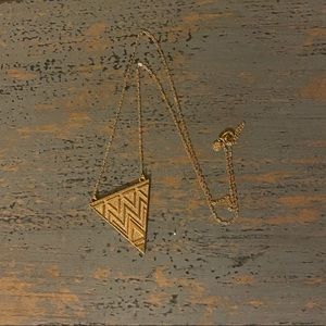 House of Harlow 1960 Tribal Triangle Necklace